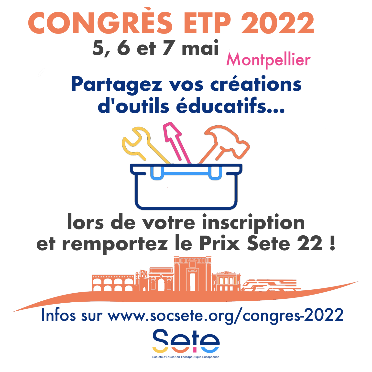 congrès éducation thérapeutique européenne SETE